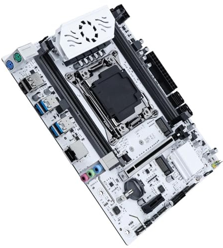 C612 X99 LGA2011-3 Carte mère Double Ventilateur Refroidissement Blanc DDR4