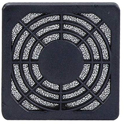 Akasa Washable Fan Filters | Computer Cooler Fan Dust Filter | Case Cover | Dustproof | Fan Guard | Fan Grille | Black | 60mm | GRM60-30