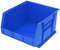 Akro-Mils 30270 AkroBins Plastic Hanging Stackable Storage Organizer Bin, 18-Inch x 16-Inch x 11-Inch, Blue, 3-Pack
