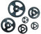 York 25kg Rubber 'ISO-Grip' Plates