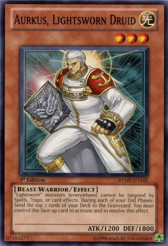 Yu-Gi-Oh! - Aurkus, Lightsworn Druid (RYMP-EN105) - Ra Yellow Mega-Pack - 1st...