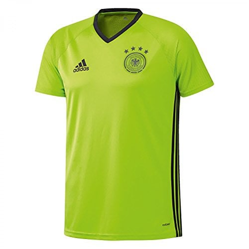 Adidas Men's DFB TRG Germany 2016-2017 Jersey - Green/Limsol, Small