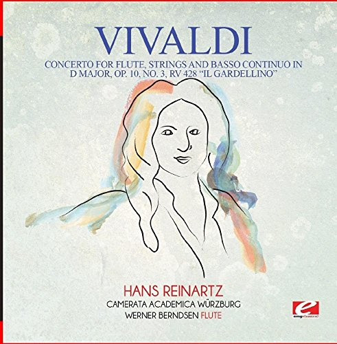 Vivaldi: Concerto for Flute, Strings and Basso Continuo in D Major,Op. 10, No. 3, RV 428 Il Gardellino