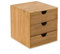 OSCO Bamboo 3 Drawer Chest, BAM-3DC