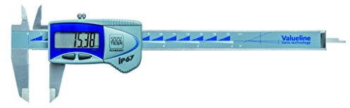 tesa 00539392 Value Line ip67-universal Digitaler Messschieber, 0 mm/200 mm Messbereich