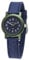 JACQUES FAREL Öko-Kinderuhr Jungen Armbanduhr mit Textilband aus Bio-Baumwolle Analog Quarz Dunkelblau ORG 0304