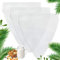 Annvchi Nut Milk Bags Lot de 3 sachets de lait de noix pour la production de lait d'amande 3 jeux de lumière blanche.