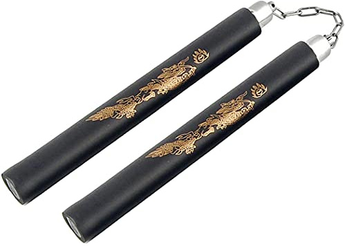 Fayscingo Foam Training Nunchucks Martial Arts Nunchakus Portable Padded Sponge Practice Nunchakus for Kids Adults and Beginners