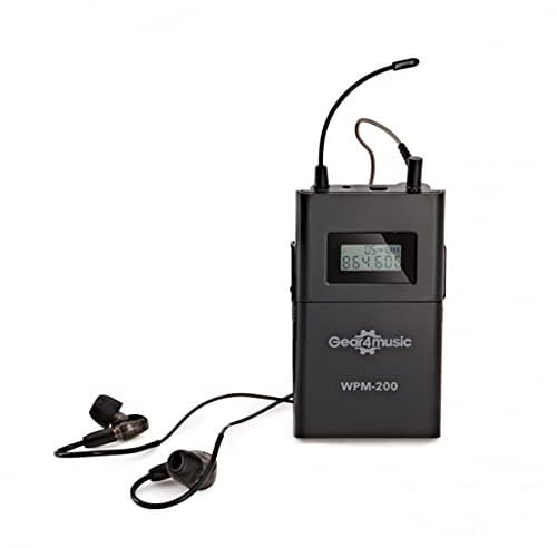 gear4music Wireless In Ear Monitor Bodypack Receiver - 863MHz - 865MHz