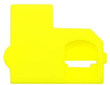 Palumma SD2SP2 Adaptateur de lecteur de carte TF pour Nintendo NGC Gamecube et adaptateur de carte mémoire SD (jaune)