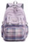 ibalulu Schulrucksack Mädchen Jungen Schulranzen Teenager Schultasche Rucksack Sporttasche Daypack mit Fächer Laptopfach Backpack für Schule Reisen(Lila)