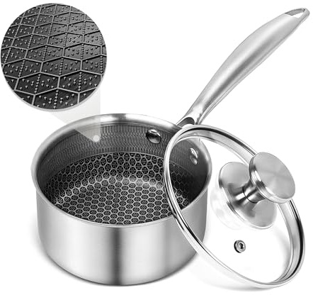 AuFranc® Nonstick Edelstahl-Topf (1L)