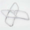 Endrohrabdeckung Auspuffblende Für Audi A4 B9 A5 2020 2021,Schalldämpfer Auspuffrohrabdeckung Trim Car Styling Externes ZubehöR,A-Silver