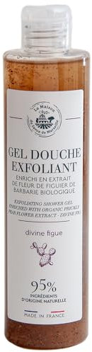 Maison du Savon - French Exfoliating Shower Gel - Body Wash Enriched with Organic Prickly Pear Seed and Flower Extract - Suitable for All Skin Types - 250ml