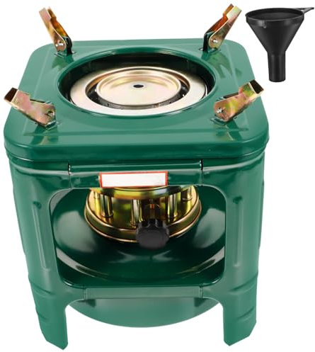 TOYANDONA 1 Satz Tragbarer Kerosinkocher für Outdoor Aktivitäten Flammiger Heizofen für Bbq und Camping Effizient zu Bedienen mit Einstellbarem Feuer Langlebig Transportieren
