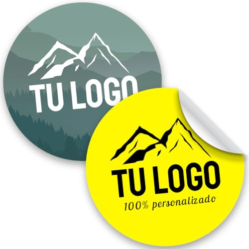 25 Personalisierte Aufkleber mit Logo oder Foto wasserfest mehrformige Etiketten für Unternehmen Events Hochzeiten Geschenke oder handgemachte Verpackungen