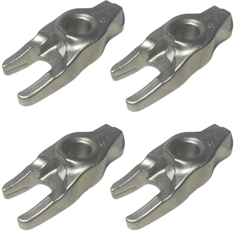 Partsline (Lot de 4) Bride de Fixation d'Injecteur compatible avec Berlingo, C3, C4, Fiesta 6, Focus 3, Mondeo 4/5, 208, 308, 5008, 508, Partner 1.4 1.5 1.6 HDi TDCi - Équivalent à 9801927080 1685803