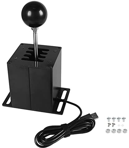 Slyzjdl PC USB Simulator Shifter Passend für G29 G920 für Dirt für ETS, 7-Gang und R-Gang