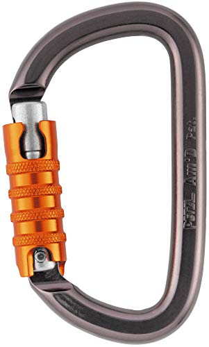 Petzl Erwachsene Karabiner Am'D Triact-Lock, Schwarz