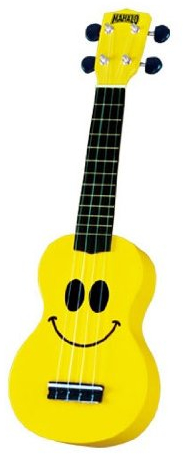 Ukulele Mahalo Smiley (Sopran-Ukulele) mit Tasche