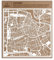 Amsterdam Papierschnittkarte von O3 Design Studio White, 30,5 x 30,5 cm, Papierkunst
