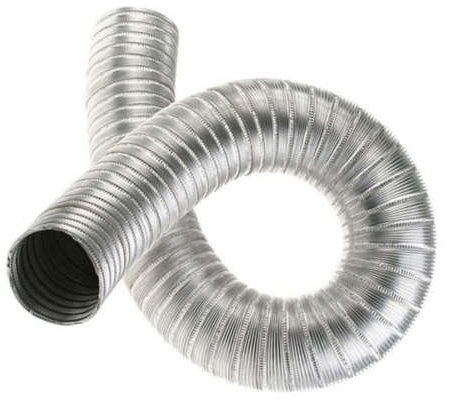 Aluminium Flexible Pipe 75mm / 3 Length - 2.5m Flexi Air Ducting Hose