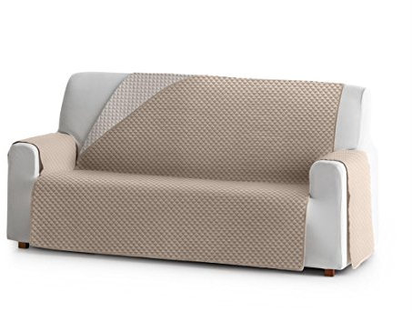 Eysa Oslo Sofa überwurf, Polyester, C/1 beige-Ecru, 4 Sitzer 190cm. Geeignet für Sofas von 210 bis 250 cm