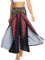 Fancy Uyee Damen Boho Hose Split Wide Leg High Waist Yoga Bohemia Hippie Pants - - Large/X-Large