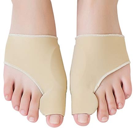 Ballenzeh-Korrektor, Ballenzeh-Schiene, 1 Paar, Stütze, mit integrierten Silikongel-Polster, zur Schmerzlinderung bei Hallux Valgus