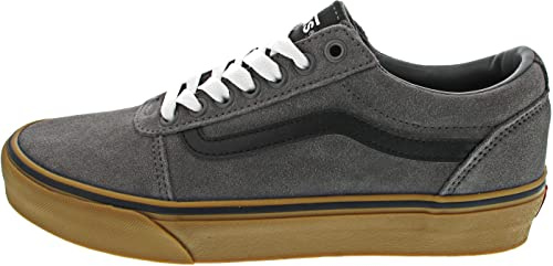 Vans Men's Ward Sneaker, Suede Pewter Gum, 6.5 UK
