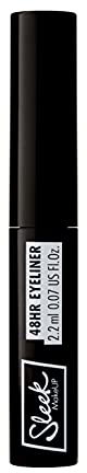 Sleek MakeUp 48HR Liquid Eyeliner, Schwarz, 2 ml