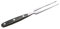 Long Handle Meat Fork Carving Fork Stainless Steel for Pork Turkey Chicken Beef BBQ(1PCS Black)