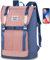 YAMTION 17 Zoll Rucksack Laptop Damen Rucksack Frauen,Schulrucksack Mädchen Teenager mit 17 Laptopfach,Schulranzen Schultasche für Schüler Lehrer,Lässiger Daypack Tagesrucksack mit USB