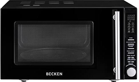 BECKEN Becken Microondas Negro, Capacidad 23 Litros, Potencia 900W, 6 Niveles de Funcionamiento, 7190302