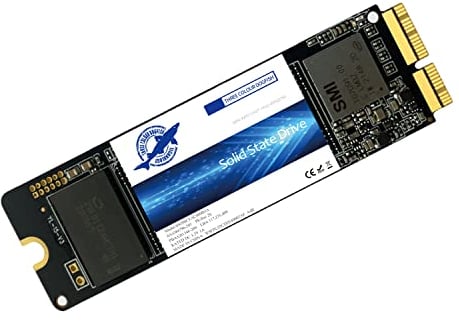 Dogfish 256 Go SSD pour MacBook PCIe Gen3x4 M.2 2280 NVMe, Disque Dur Interne Solide State Mise à Niveau pour MacBook Air A1466 (2013-2017) / MacBook Pro A1398 (Retina, 2013-2015) / iMac A1419