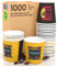 Eurocali ArcadeCUP 1000 Pappbecher für Kaffee, 65 ml, umweltfreundlich, biologisch abbaubar, Einweg, klein, zum Mitnehmen, heiße Getränke