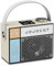 HEETIPUK Mini Bluetooth Speaker Wireless, 5W Loud Portable Small Bluetooth Speaker with SD Card Slot & 1800mAh Rechargeable Battery Up to 8 Hours, Type-C, Hands-Free Calls, Cyberpunk Style-Beige