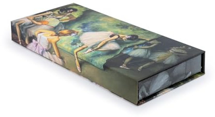 PracticOffice Haftnotizen-Set, Ballerinas, 1 stück, tan, 8,5 x 8,5 cm (large), verschiedene Größen (small und medium), Art Deco