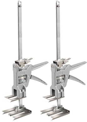 2 Stück Aktualisiert 40cm arbeitssparender Armheber | Einhandmontagewerkzeug | zum durchführen von schweren Arbeiten mit nur Einer Personen | Montagewerkzeug Hebewerkzeug Werkzeug, 200 kg Hubkapazität