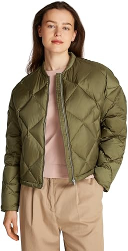Tommy Hilfiger Damen Bomberjacke Casual Quilted Down Gesteppt