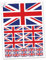 Reactive Brands Safesign (Confezione da 15) Adesivi Impermeabili con Bandiera Union Jack GB Inghilterra, per Auto, Furgone e Bici
