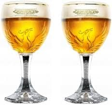 Générique Grimbergen Bierglas (2 Stück) aus Glas, 50 cl, 2 Stück
