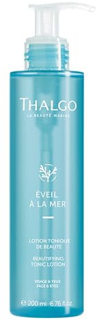 THALGO Éveil à la Mer Meerwasser Tonic - Revitalisierendes Gesichtswasser, Hydratisiert & Klärt, Für Alle Hauttypen, 200 ml