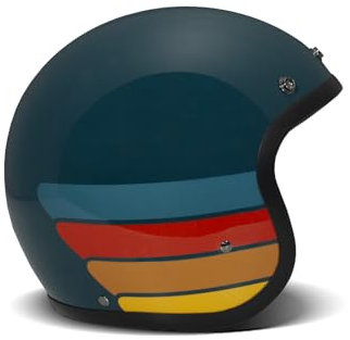 Retro Petrolhead Open Face Helm Jethelm Motorradhelm ECE2206