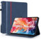 AsWant Custodia per Samsung Galaxy Tab A9+ / A9 Plus 11 Pollici 2023 SM-X210/ X215/ X216, Ultra Sottile con Portapenna Galaxy Tab A9+ Case Auto Sonno/Veglia, Blu