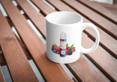 mug personnalisable Coq 50ml (style Granité rouge)