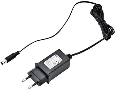 meindekoartikel Adapter für Winterszene Lichtbogen aus Kunststoff in Schwarz Zuleitung Kabel 1,8m IP20 für Indoor Weihnachtsdorf Miniaturwelt Ersatzteil Stromversorgung Zubehör