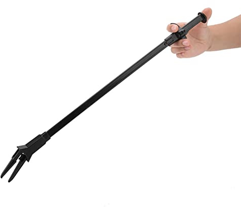Hominas Pinza per piante acquarie, 50 cm, pinza per piante acquatiche, in plastica, lunga, adatta per la pulizia di acquari