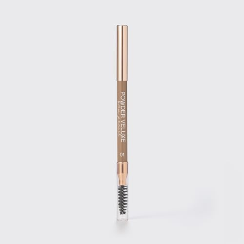 Vivienne Sabo - Powdery Eyebrow Pencil Powder Veluxe (Hellbraun) – Augenbrauenstift, Puderformel, natürliches mattes Finish, leicht verblendbar, inklusive Bürstchen für präzise & gepflegte Brauen