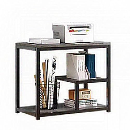 XTGDIEM AV Media Stand,Stereo Cabinet,Storage Shelf,Suitable for Classrooms,Duplex Apartment,Music Studios,Recreation Centers,Study Room(Gray and black)